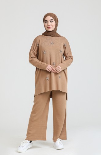 Milk Coffee Suit 3306-01