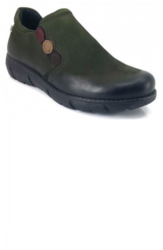 Khaki Casual Shoes 12605