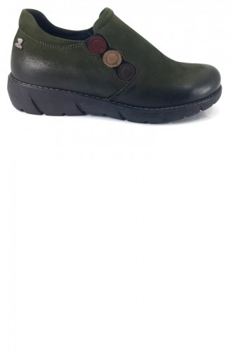 Khaki Casual Shoes 12605