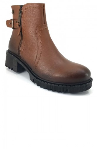 Tan Boots-booties 12653