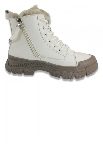 Beige Bot-bootie 12670