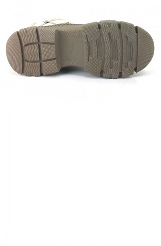 Beige Bot-bootie 12670