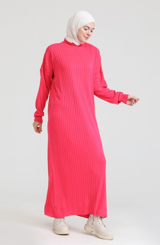 Trikot Kleid 3367-07 Fuchsia 3367-07