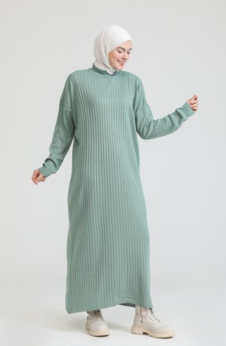 Knitwear Dress 3367-13 Green Almond 3367-13