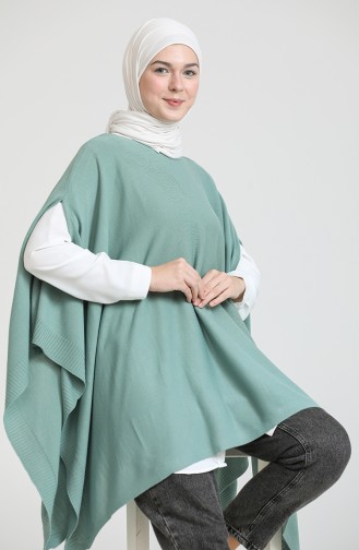 Green Almond Poncho 3125-01