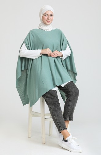 Green Poncho 3125-01