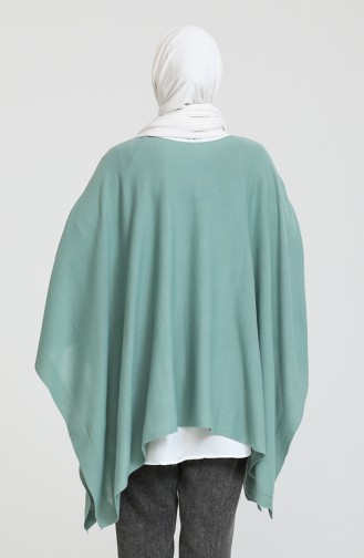 Green Almond Poncho 3125-01