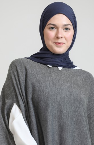 Gray Poncho 3125-02