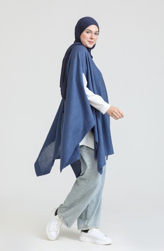 Indigo Poncho 3125-03