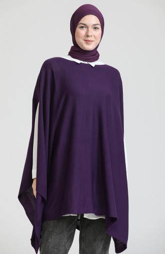 Lila Poncho 3125-04