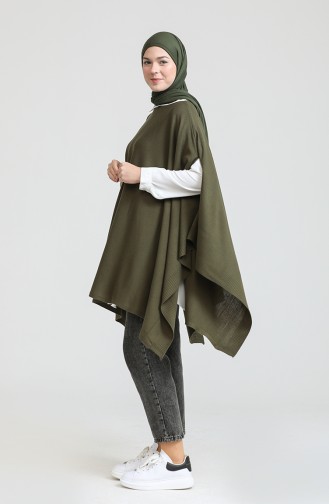 Khaki Poncho 3125-05