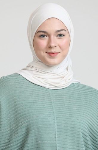 Unreife Mandelgrün Hijab Kleider 3164-14