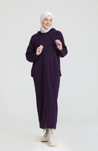 Purple İslamitische Jurk 3256-11