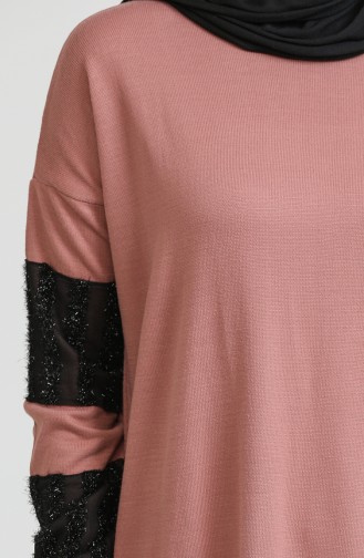 Dusty Rose Hijab Dress 3351-02