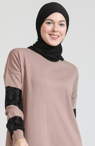 Robe Hijab Poudre 3351-04