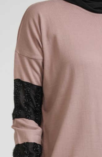 Robe Hijab Poudre 3351-04