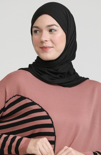 Robe Hijab Pelure d`oignon 3358-15