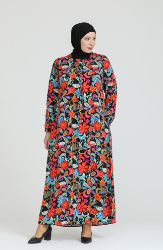 Robe Hijab Orange 8408.TURUNCU