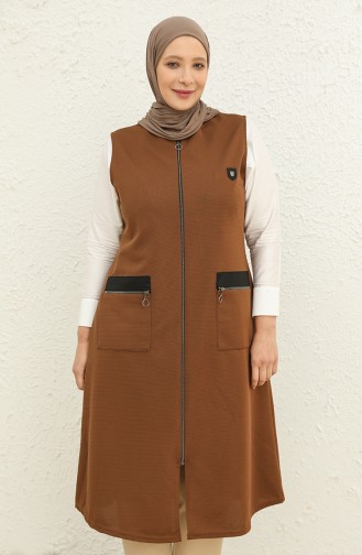 Brown Waistcoats 8429.Kahverengi