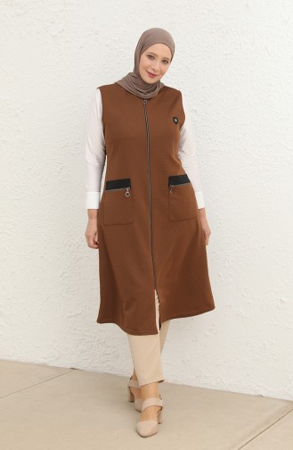 Brown Waistcoats 8429.Kahverengi