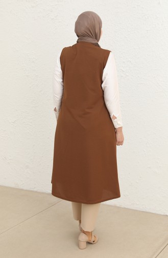 Brown Waistcoats 8429.Kahverengi