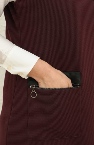 Plum Waistcoats 8429.Mürdüm