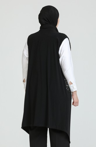 Black Waistcoats 7016.Siyah