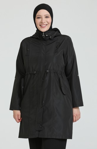 Black Trench Coats Models 9004-01