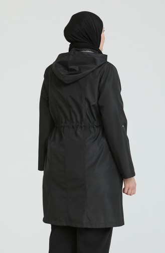 Black Trench Coats Models 9004-01