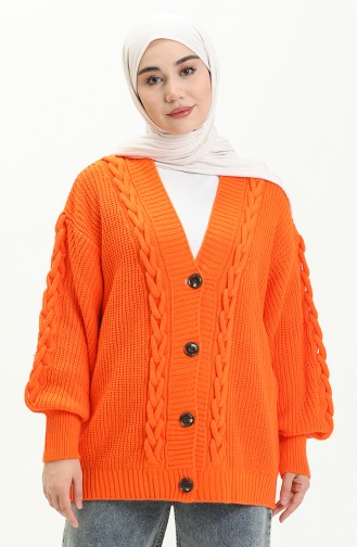 Orange Cardigans 0548-13