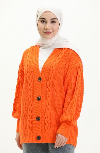 Orange Cardigans 0548-13