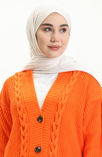 Orange Cardigans 0548-13