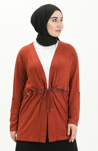 Brick Red Cardigans 22909-03