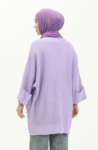 Lila Strickjacke 0547