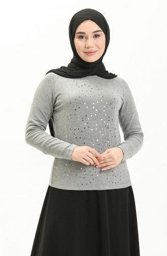 Blouse Gris 22606-02