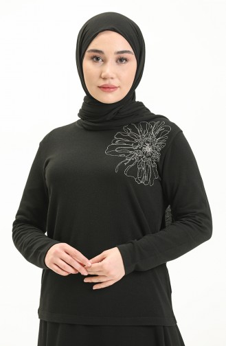 Blouse Noir 22654-01