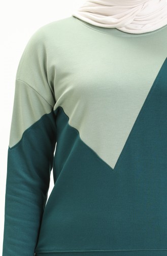 Petrol Blouse 22687-03