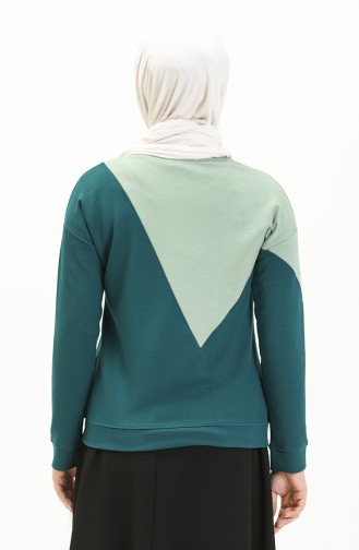 Petrol Blouse 22687-03
