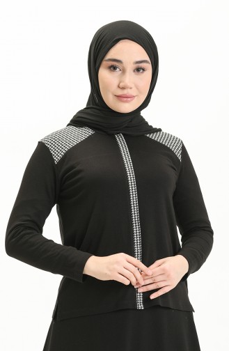 Black Blouse 22760-01