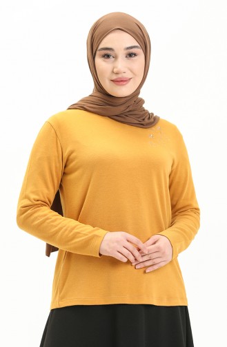 Mustard Blouse 22763-03