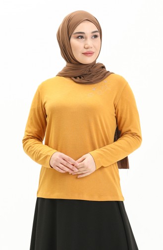 Mustard Blouse 22763-03