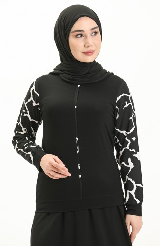 Blouse Noir 22769-01