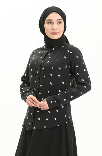 Blouse Noir 22966-01