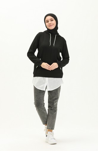 Black Blouse 22601-01