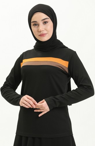 Black Blouse 22622-01