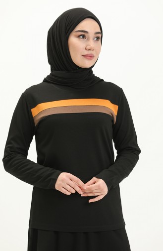 Black Blouse 22622-01