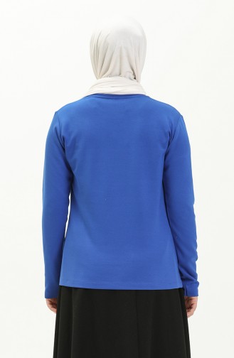 Garnili Bluz 22622-02 Saks