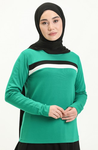 Grass Green Blouse 22622-03