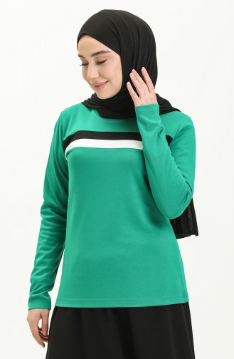 Grass Green Blouse 22622-03