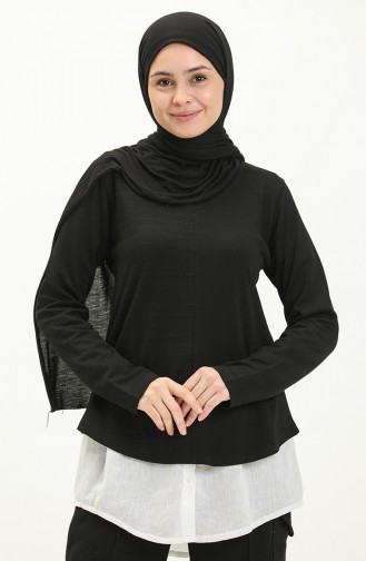 Blouse Noir 22641-01